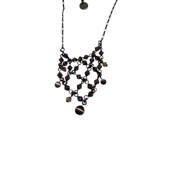 Kenneth Cole Purple Necklace Adjustable Extender Chain - Picture 1 of 3